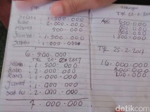 Ibunda Rosita Beberkan Rincian Tabungan Anaknya Hingga Rp 42 Juta