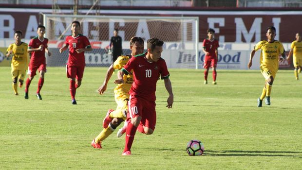 Egy Maulana tampil impresif dalam Turnamen Toulon di Perancis.