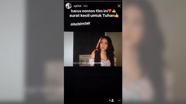 Cuplikan film Surat Kecil untuk Tuhan.