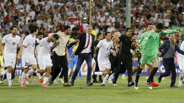 Iran masih menjadi negara Asia dengan peringkat terbaik di ranking FIFA.