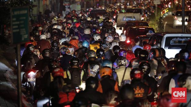 Motor menjadi biang keladi kemacetan di banyak negara di Asia.