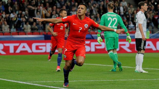 Alexis Sanchez menjalani hidup sederhana di masa kecilnya di daerah Tocopilla, Chile.