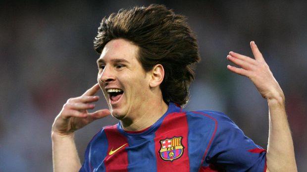 Lionel Messi sudah bersinar sejak usia muda.