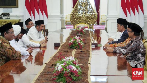 Pratikno: GNPF Sampaikan Dukungan saat Bertemu Jokowi