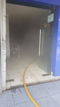 Korsleting, Sebuah Bank di Pasar Puri Indah Kembangan Terbakar