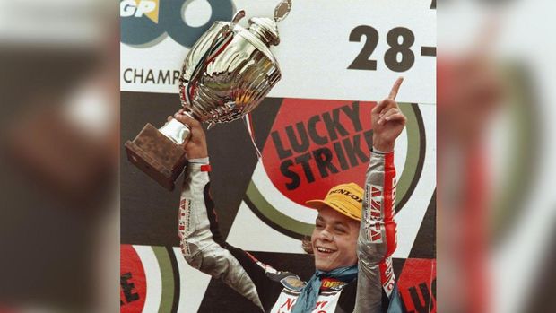 Valentino Rossi memulai debut Grand Prix pada 1996.