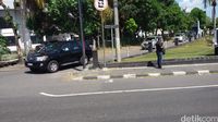Iring-iringan kendaraan Obama