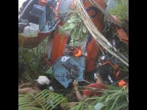 Ini Penampakan Heli Jatuh di Lereng Gunung Butak Temanggung