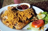 Gurih-gurih Pedas Ayam Kalasan dan Sambal Bajak Enak di 5 