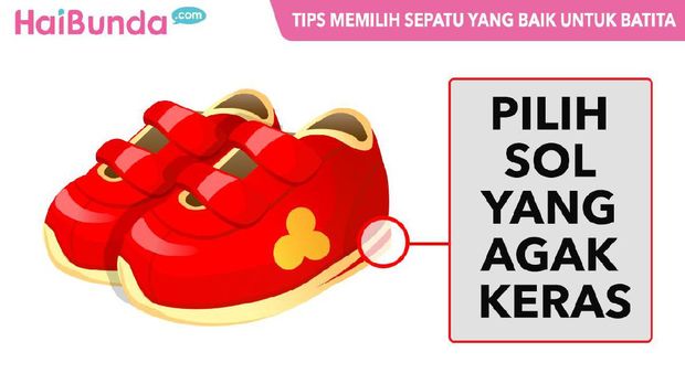 Tips memilih sepatu anak