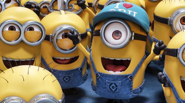 'Despicable Me 3' turun ke posisi ke-dua setelah 'Spider-Man: Homecoming' tampil melejit.