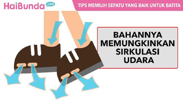 Tips memilih sepatu anak