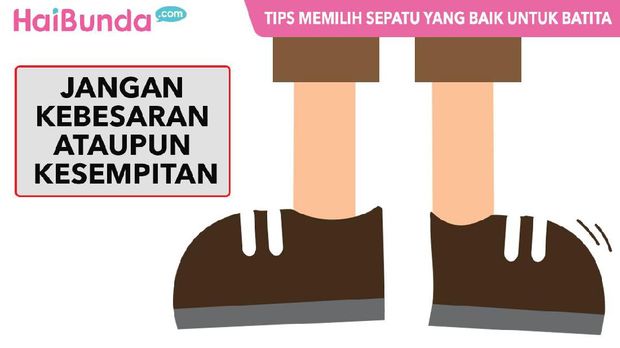 Tips memilih sepatu anak