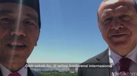 Gaya Jokowi Ajak Erdogan Nge-Vlog Bareng
