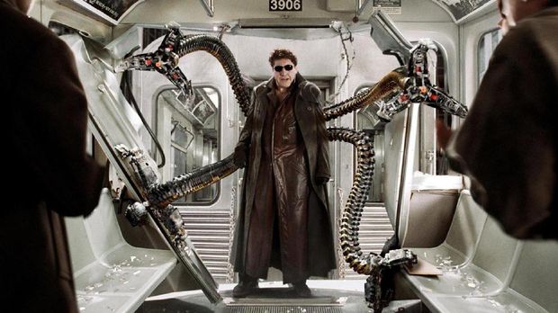 Kesulitan dalam mewujudkan Doc Ock adalah karena penjahat ini tidak mengenakan topeng di wajahnya.