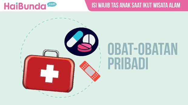 Isi wajib tas anak saat ikut wisata alam