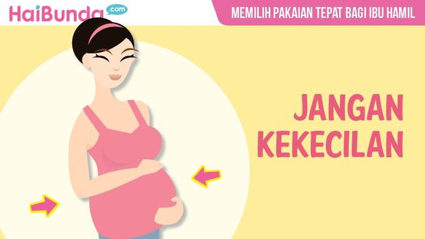 Tips memilih pakaian te[at untuk ibu hamil