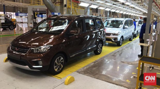 Pabrik Wuling Motor di Cikarang mulai beroperasi, (11/7)
