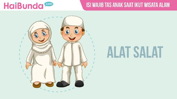 Isi wajib tas anak saat ikut wisata alam
