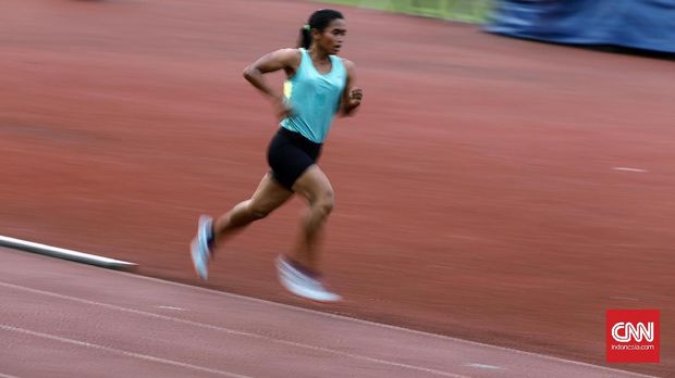Atlet atletik harus menjalani pelatnas di berbagai tempat selama GBK direnovasi sejak awal 2017.