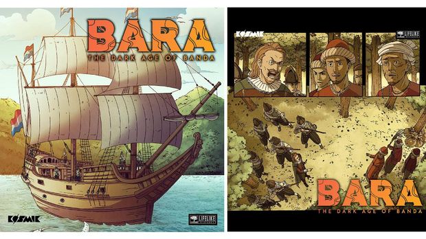 Komik 'Bara: The Dark Age of Banda' karya Ockto Baringbing.