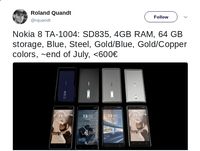 Nokia 8 Meluncur Akhir Juli, Harganya?