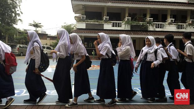 Ilustrasi siswa. Menteri Agama sempat meminta agar rohis di sekolah diawasi oleh pihak sekolah.