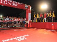 Suasana Bhayangkara Run 2017 (Foto: dok. BNI)