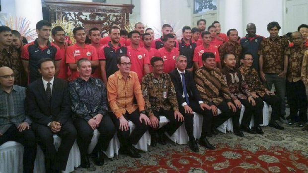 Perwakilan Persija dan Espanyol dijamu Gubernur DKI.