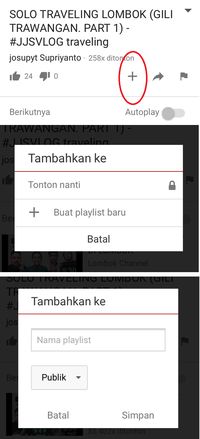 Langkah flag dan add di Youtube