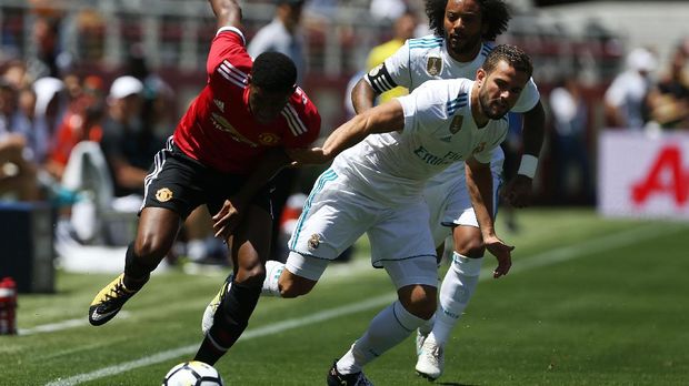 Manchester United menang adu penalti melawan Real Madrid.