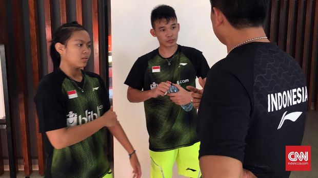 Siti Fadia Silva Ramadhanti/Rinov Rivaldy sempat membawa Indonesia unggul 1-0.