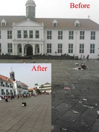 Kota Tua yang menjadi salah satu titik aksi (Clean Up Jakarta Day)
