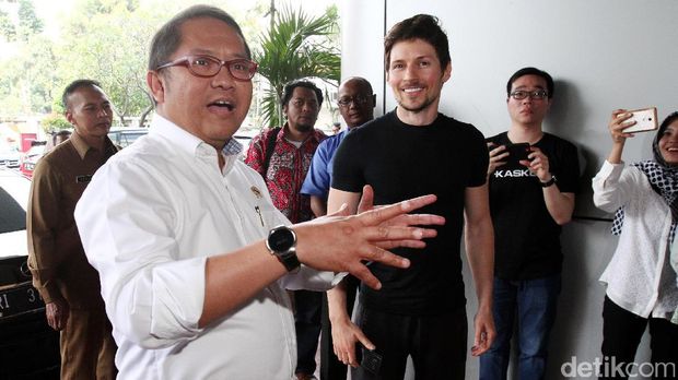 Diplomasi Sayur Genjer Menkominfo Taklukkan Bos Telegram