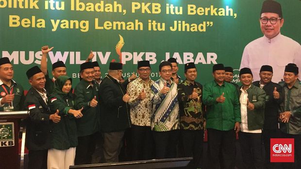 Dedi Mulyadi & Ridwan Kamil Ikut Taaruf PKB untuk Cagub Jabar