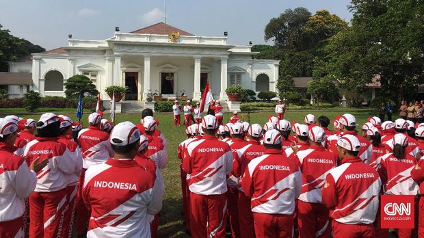 Pelepasan Kontingen Indonesia untuk SEA Games 2017 digelar di Istana Negara.