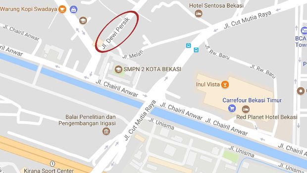 Google Minta Maaf Ubah Nama Jalan Dewi Persik di Bekasi
