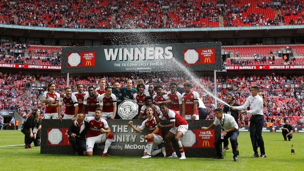 Arsenal punya modal bagus menghadapi Liga Primer usai meraih gelar Community Shield, pekan lalu.