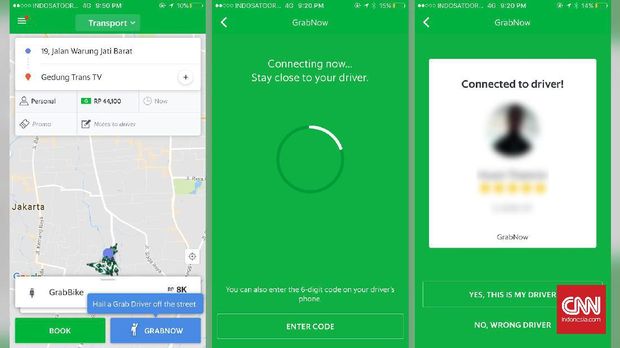 Pakai GrabNow Pesan Ojek Online Lebih Cepat?
