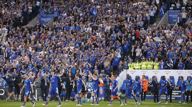 Leicester City jadi juara Liga Primer Inggris lewat kerja sama tim yang apik sepanjang musim.