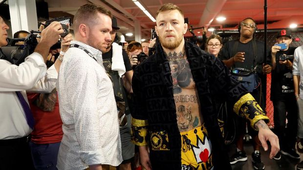 Conor McGregor penuh percaya diri menghadapi pertarungan lawan Floyd Mayweather Jr.