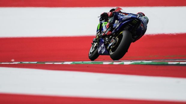 Maverick Vinales tak bisa bersaing di GP Austria.
