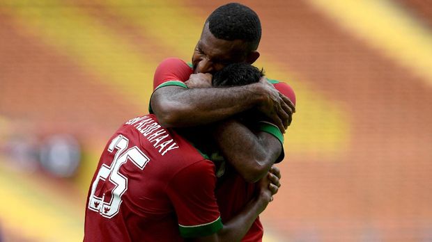 Timnas Indonesia berhasil terhindar dari kekalahan lawan Thailand. (