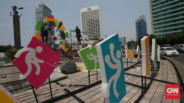 Sejumlah venue tengah direnovasi menjelang Asian Games 2018.