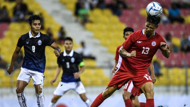 Timnas Filipina menang 2-0 atas Kamboja pada pertandingan pertama.