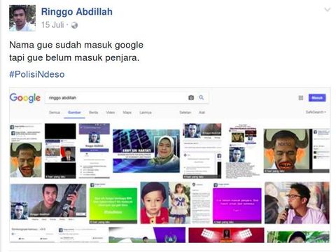 Merasa 'Kebal' Dan Aman, Pemuda SMK Kerap Menghina Jokowi Ini Sok Tantang Polisi Untuk Menangkap