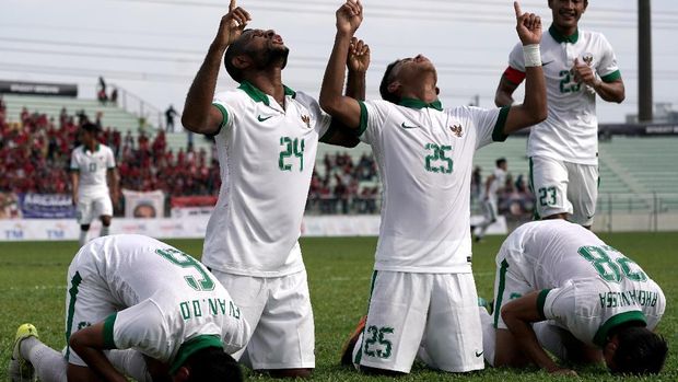Timnas Indonesia U-23 bakal menghadapi Suriah U-23 di Stadion Wibawa Mukti, Cikarang, Kamis (16/11).