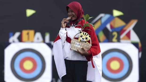 Diananda Chairunisa perkuat tim panahan Indonesia di Asian Games 2018.