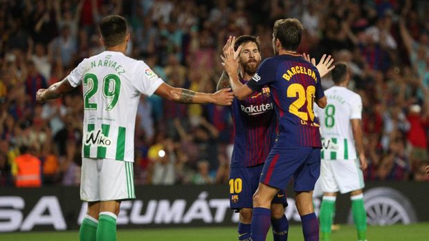 Barcelona berhasil memulai La Liga musim ini dengan baik.