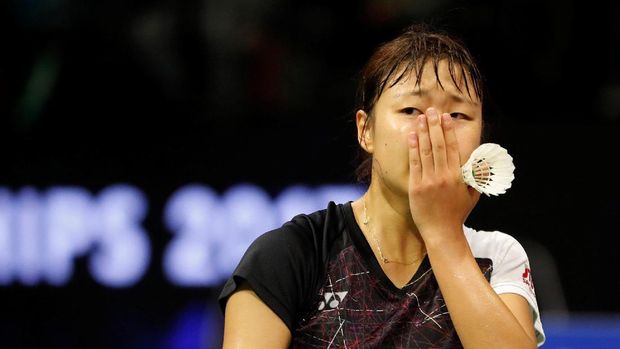 Nozomi Okuhara, juara dunia 2017 masih berusia muda dan bakal jadi lawan berat bagi Gregoria Mariska di masa depan.